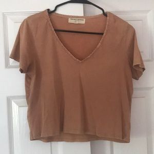 urban outfitters cropped tee